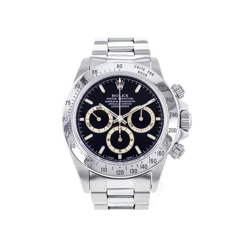 Montre d'occasion ROLEX Cosmograph Daytona Patrizzi homme mouvement automatique certifié (cosc) bracelet acier - vue 1
