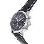 Montre d'occasion BAUME ET MERCIER Capeland Chronographe homme automatique bracelet cuir d'origine - vue D2