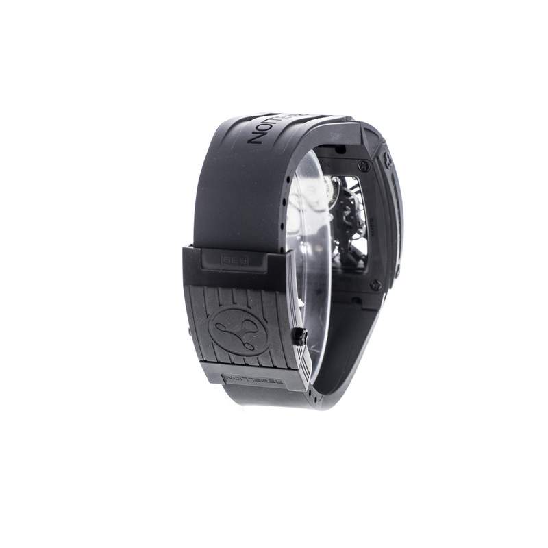 Montre d'occasion REBELLION Re-Volt homme mécanique bracelet caoutchouc - vue D4