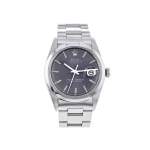 Montre d'occasion ROLEX DateJust Vintage homme mouvement automatique certifié (cosc) bracelet acier - vue 1