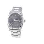 Montre d'occasion ROLEX DateJust Vintage homme mouvement automatique certifié (cosc) bracelet acier - vue 4