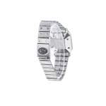 Montre d'occasion CARTIER Santos mixte automatique bracelet acier - vue D4