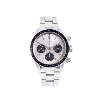 Montre d'occasion ROLEX Cosmograph Daytona 6263 Big Red homme mécanique bracelet acier