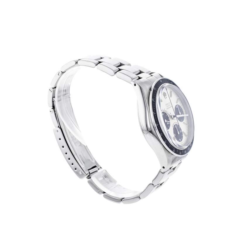 Montre d'occasion ROLEX Cosmograph Daytona 6263 Big Red homme mécanique bracelet acier - vue 2