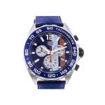 Montre d'occasion TAG HEUER Formula 1 Gulf homme quartz bracelet cuir d'origine - vue 1