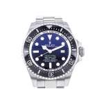 Montre d'occasion ROLEX Sea-Dweller DeepSea D-Blue homme mouvement automatique certifié (cosc) bracelet acier - vue 1