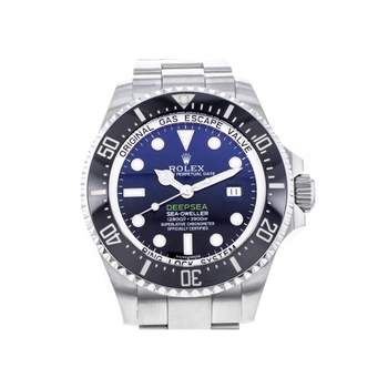 Montre d'occasion ROLEX Sea-Dweller DeepSea D-Blue homme mouvement automatique certifié (cosc) bracelet acier