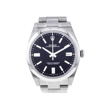Montre d'occasion ROLEX Oyster Perpetual 41 mm homme mouvement automatique certifié (cosc) bracelet acier
