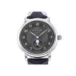 Montre d'occasion MONT BLANC Star legacy Moonphase homme automatique bracelet cuir d'origine - vue 1