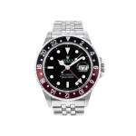 Montre d'occasion ROLEX GMT-Master II Fat Lady homme mouvement automatique certifié (cosc) bracelet acier - vue 1