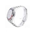 Montre d'occasion ROLEX GMT-Master II Fat Lady homme mouvement automatique certifié (cosc) bracelet acier - vue D2