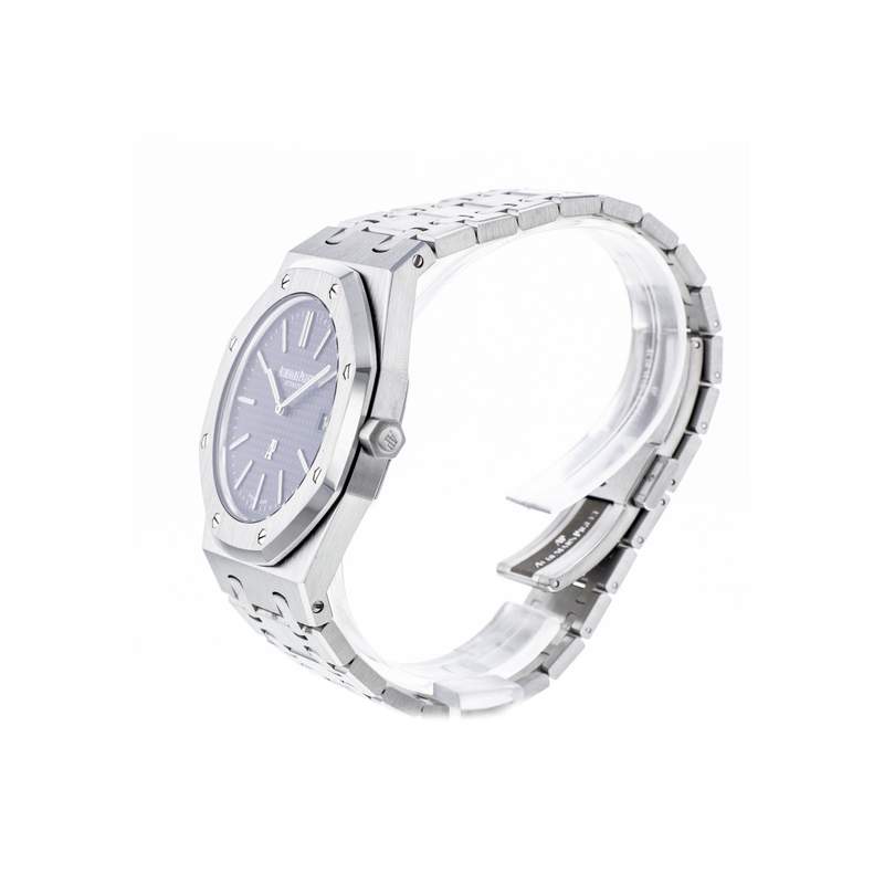 Montre d'occasion AUDEMARS PIGUET Royal Oak Jumbo homme automatique bracelet acier - vue D2