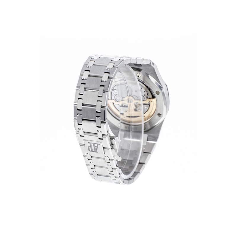 Montre d'occasion AUDEMARS PIGUET Royal Oak Jumbo homme automatique bracelet acier - vue D4