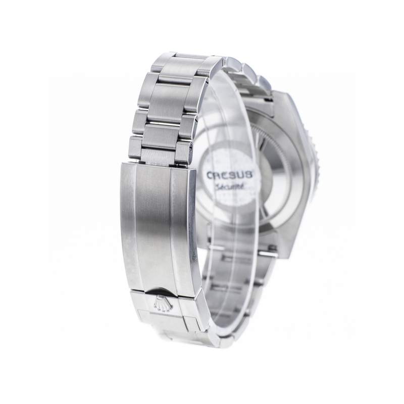 Montre d'occasion ROLEX Submariner homme mouvement automatique certifié (cosc) bracelet acier - vue D4