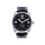 Montre d'occasion BELL & ROSS Vintage 123 homme automatique bracelet cuir cresus - vue 1