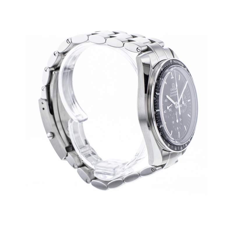 Montre d'occasion OMEGA Speedmaster Moonwatch homme mécanique bracelet acier - vue 2