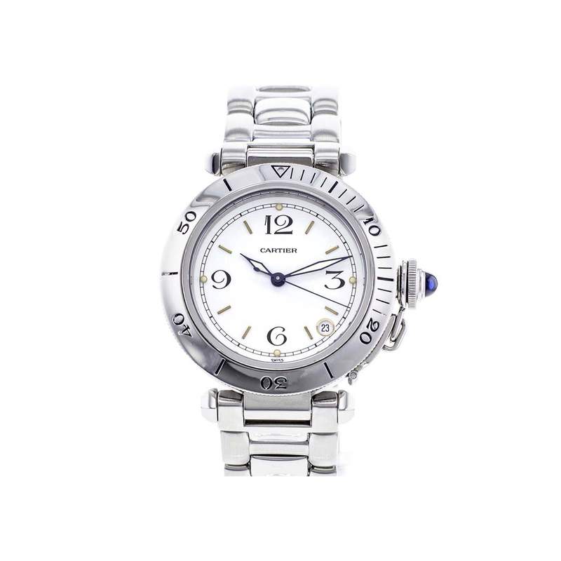 Montre d'occasion CARTIER Pasha Seatimer homme automatique bracelet acier - vue 1