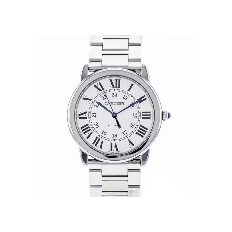 Montre d'occasion CARTIER Ronde Solo mixte automatique bracelet acier - vue 1