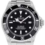 Montre d'occasion ROLEX Sea-Dweller homme mouvement automatique certifié (cosc) bracelet acier - vue D1