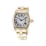 Montre d'occasion CARTIER Roadster femme quartz bracelet or jaune 750/000 - vue 4