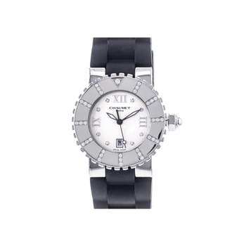 Montre d'occasion CHAUMET Class One Diamants femme quartz bracelet caoutchouc