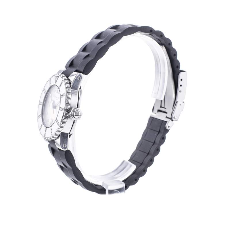 Montre d'occasion CHAUMET Class One Diamants femme quartz bracelet caoutchouc - vue D2