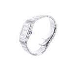 Montre d'occasion CARTIER Santos Galbée mixte quartz bracelet acier - vue D2