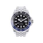Montre d'occasion ROLEX GMT-Master II Batman homme mouvement automatique certifié (cosc) bracelet acier - vue 1
