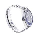 Montre d'occasion ROLEX GMT-Master II Batman homme mouvement automatique certifié (cosc) bracelet acier - vue 2