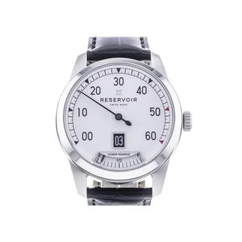 Montre d'occasion RESERVOIR Supercharged homme automatique bracelet cuir d'origine