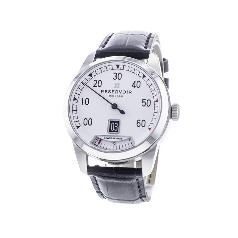 Montre d'occasion RESERVOIR Supercharged homme automatique bracelet cuir d'origine - vue 4