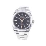 Montre d'occasion ROLEX Milgauss homme mouvement automatique certifié (cosc) bracelet acier - vue 4