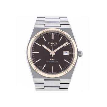 Montre d'occasion TISSOT PRX Powermatic 80 homme automatique bracelet acier