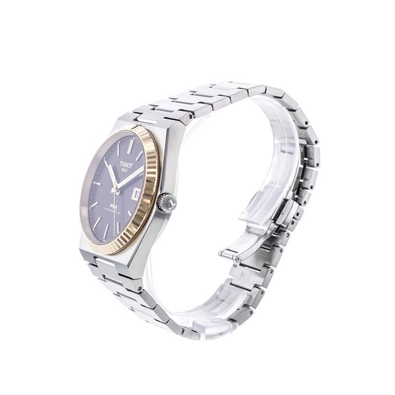 Montre d'occasion TISSOT PRX Powermatic 80 homme automatique bracelet acier - vue D2
