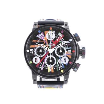 Montre d'occasion BRM V12-44 Art Car homme automatique bracelet cuir d'origine