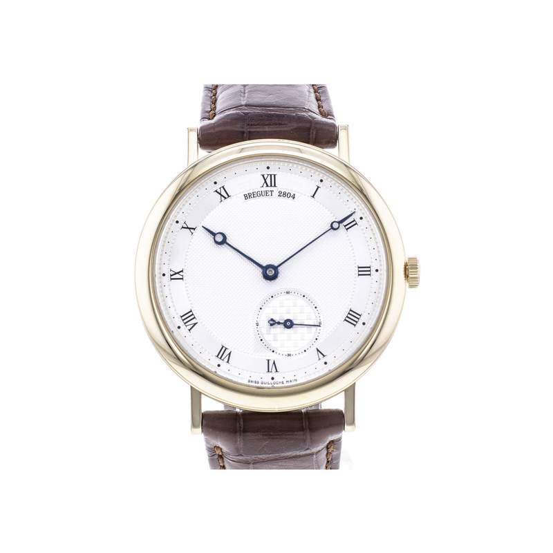 Montre d'occasion BREGUET Classique 5140 homme automatique bracelet cuir d'origine - vue 1