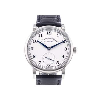 Montre d'occasion A. LANGE & SOHNE 1815 homme mécanique bracelet cuir d'origine