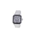 Montre d'occasion CARTIER Santos homme automatique bracelet acier - vue 4