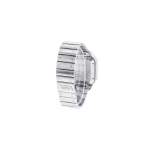 Montre d'occasion CARTIER Santos homme automatique bracelet acier - vue D4