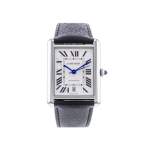 Montre d'occasion CARTIER Tank Must XL homme automatique bracelet cuir d'origine - vue 1