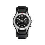 Montre d'occasion HANHART 1882 417ES - 42mm homme mécanique bracelet cuir d'origine - vue 1