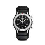 Montre d'occasion HANHART 1882 417ES - 42mm homme mécanique bracelet cuir d'origine - vue 4