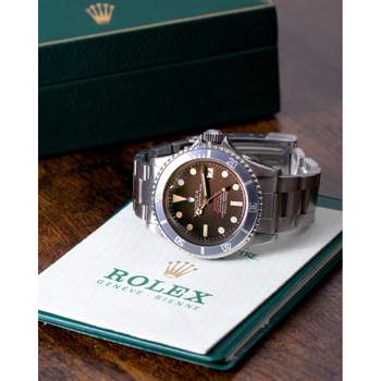 Montre d'occasion ROLEX Sea-Dweller 1665 Double Red Mk2 'Tropical' - Thin case mixte mouvement automatique certifié (cosc) bracelet acier