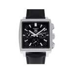 Montre d'occasion TAG HEUER Monaco homme automatique bracelet cuir d'origine - vue 1