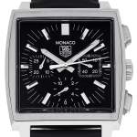 Montre d'occasion TAG HEUER Monaco homme automatique bracelet cuir d'origine - vue D1