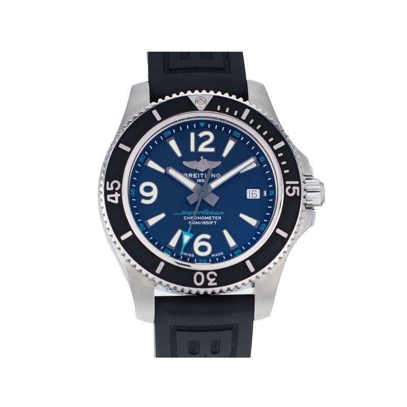 Montre d'occasion BREITLING SuperOcean Premiers de cordée homme automatique bracelet caoutchouc - vue 1