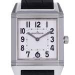 Montre d'occasion JAEGER LECOULTRE Reverso Squadra mixte automatique bracelet cuir d'origine - vue D1