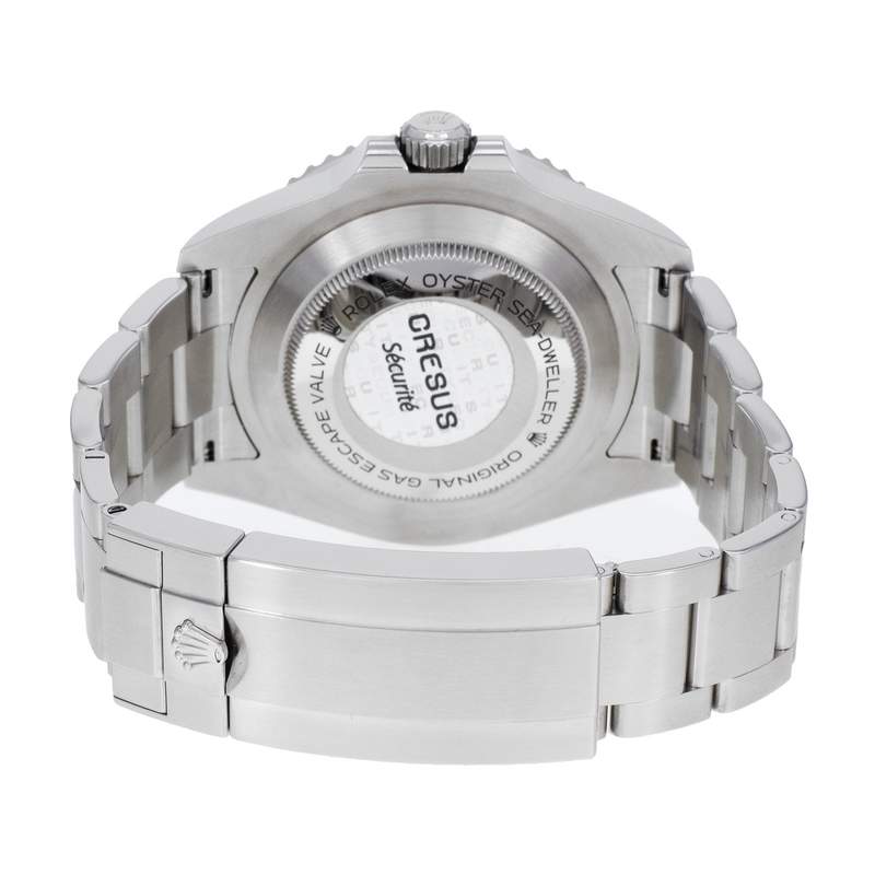 Montre d'occasion ROLEX Sea-Dweller 50th Anniversary homme mouvement automatique certifié (cosc) bracelet acier - vue 3