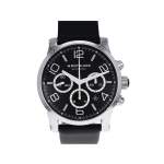 Montre d'occasion MONT BLANC Timewalker Chronograph homme automatique bracelet cuir cresus - vue 1