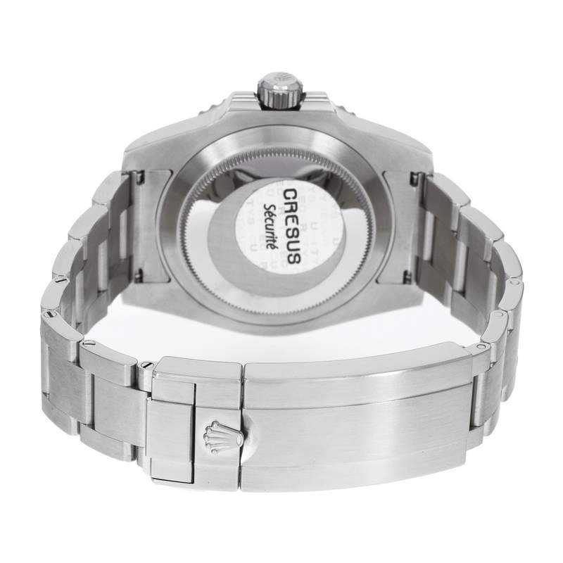 Montre d'occasion ROLEX Submariner Date homme mouvement automatique certifié (cosc) bracelet acier - vue 3
